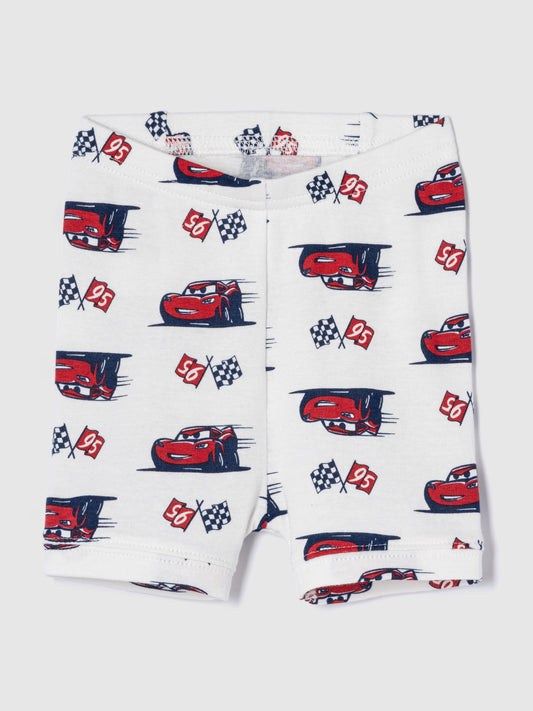 Kırmızı %100 Pamuk Disney Cars Grafikli Pijama Takımı