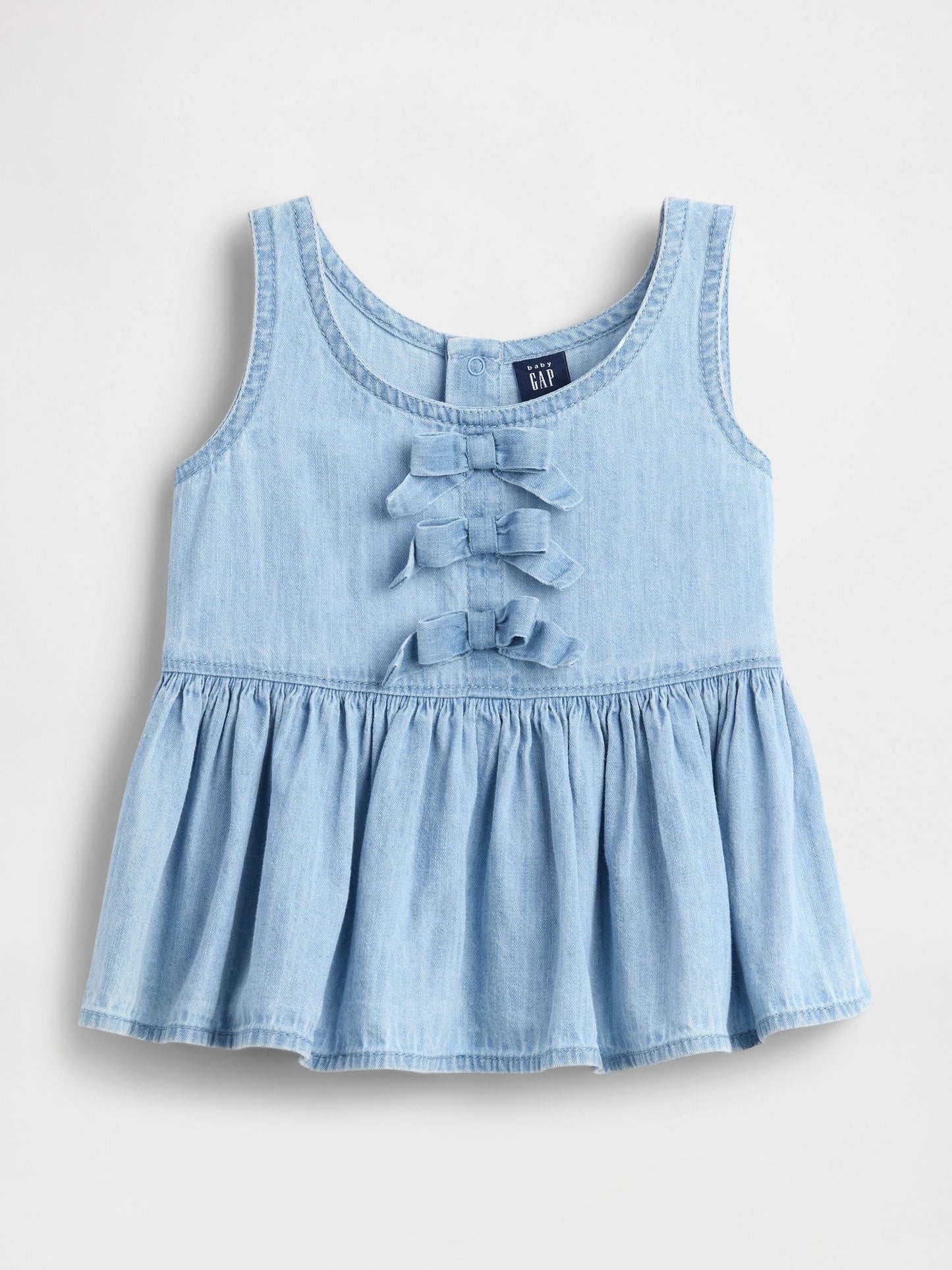 Mavi Fiyonk Denim Bluz