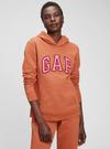 Turuncu Gap Logo Kapüşonlu Sweatshirt