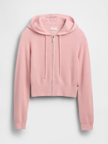 Pembe Gap × Summer Fridays Cashsoft Waffle Crop Sweatshirt