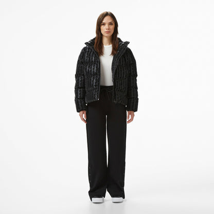 Lacoste Kadın Straight Fit Siyah Eşofman Altı