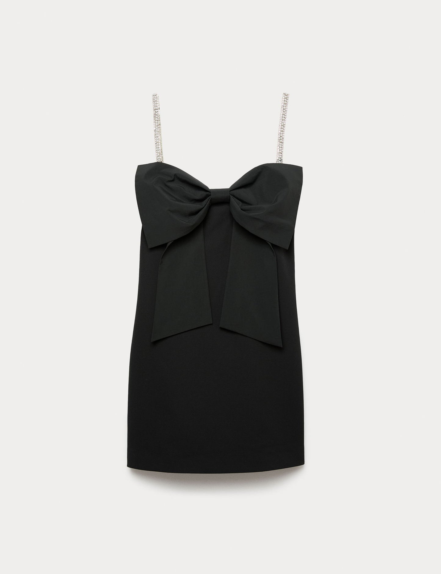 Fiyonk Detaylı Mini Elbise