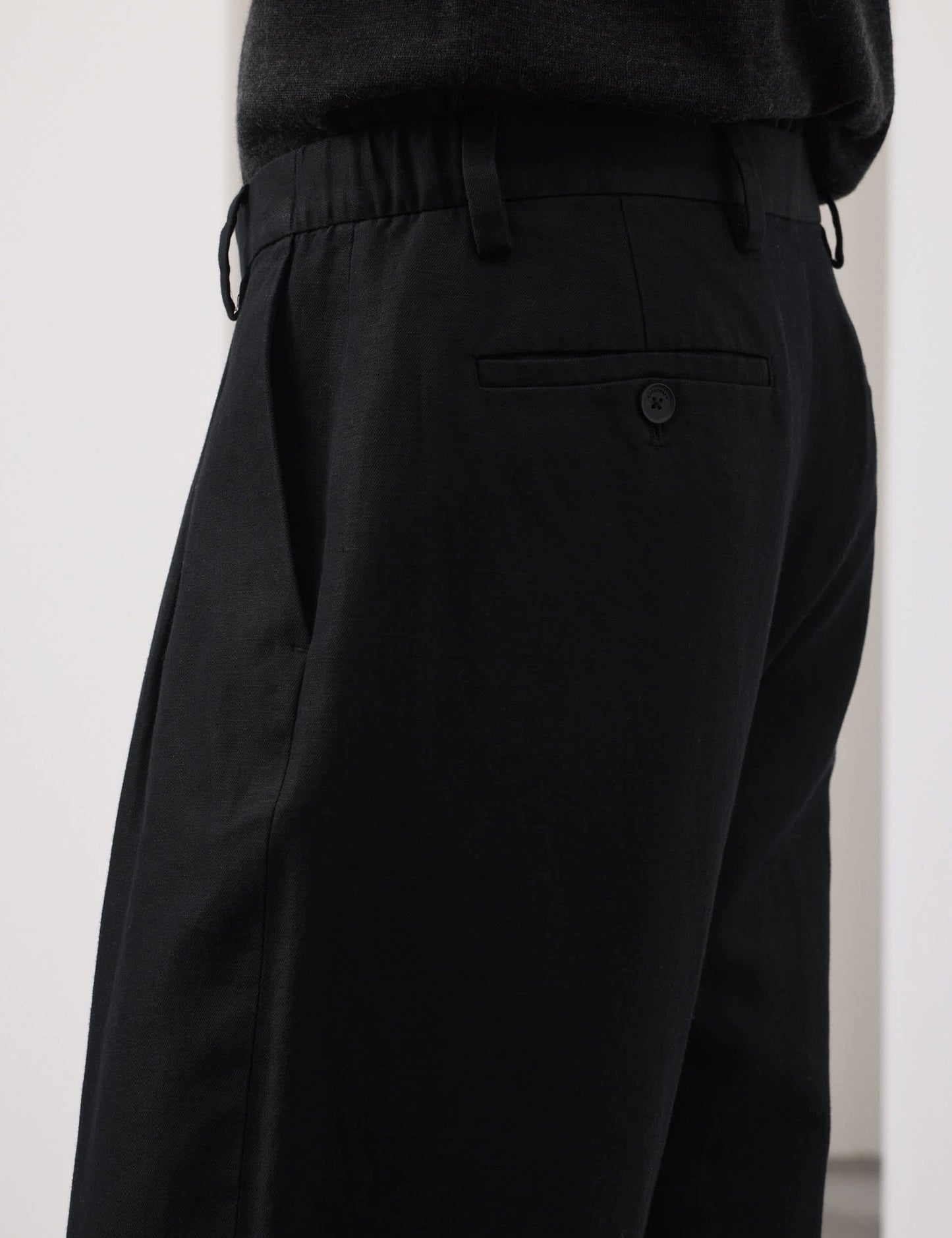 Keten Karışımlı Pantolon