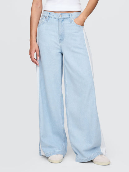 Mavi Mid Rise Ultrasoft Baggy Jean Pantolon
