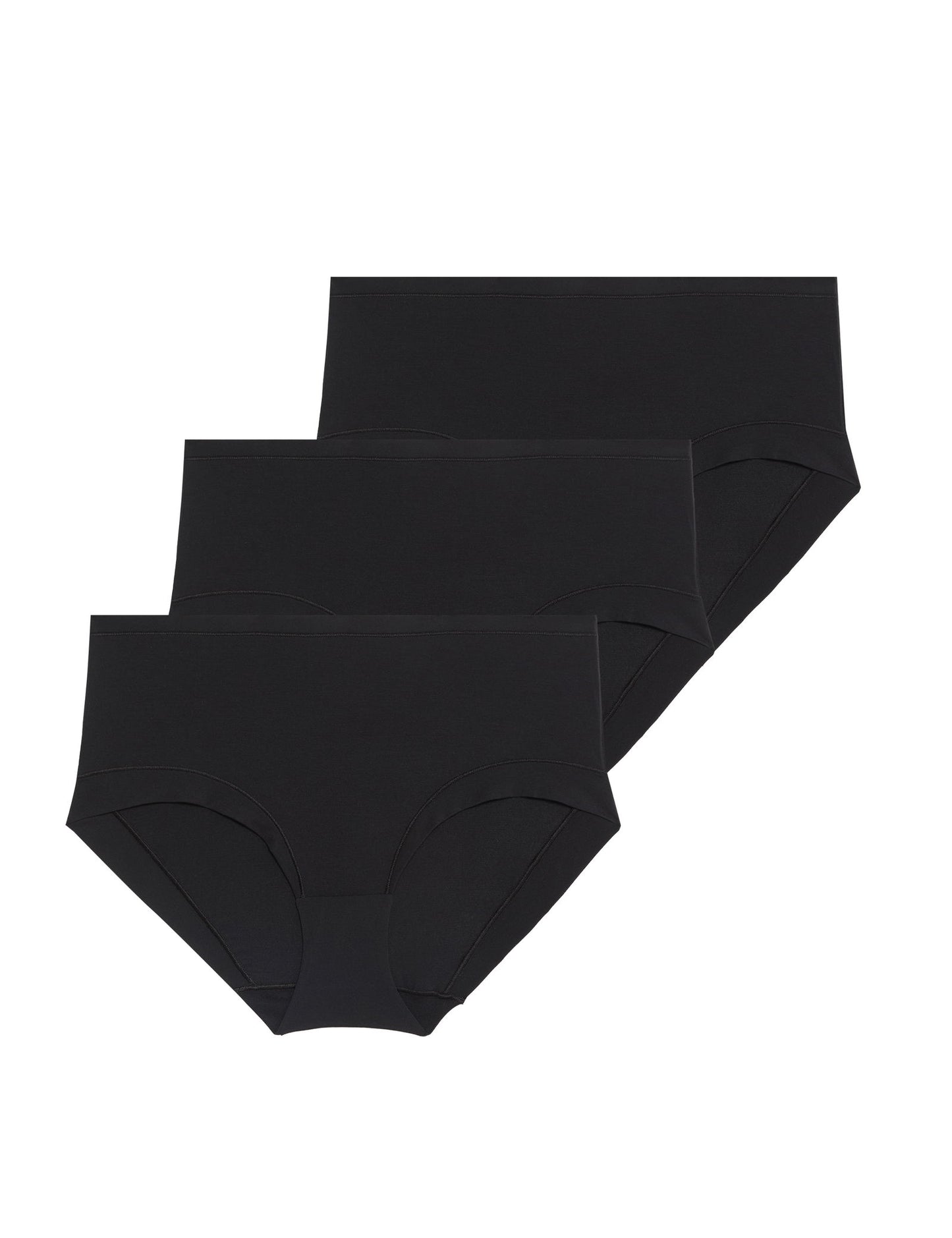 3'lü Flexifit™ Yüksek Bel Şort Külot