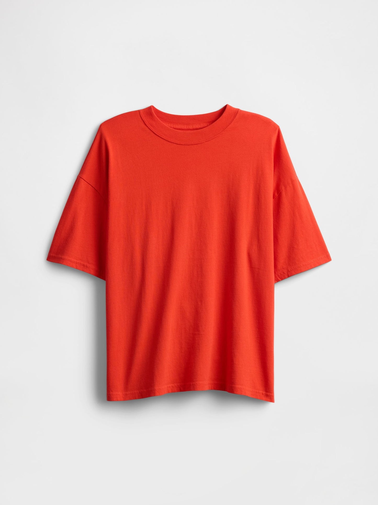 Kırmızı Gap Logo Relaxed T-shirt
