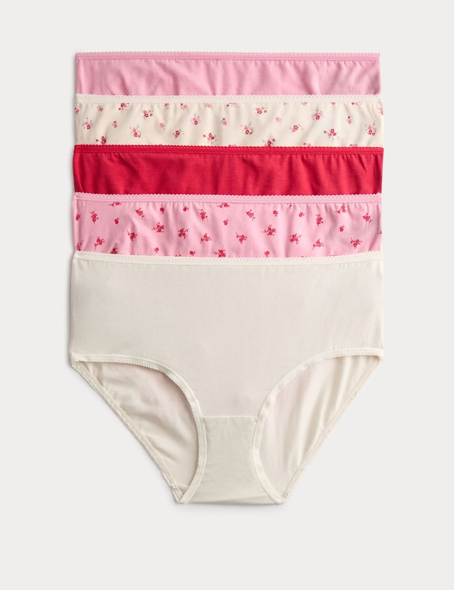 5'li Cotton Lycra Short Külot Seti