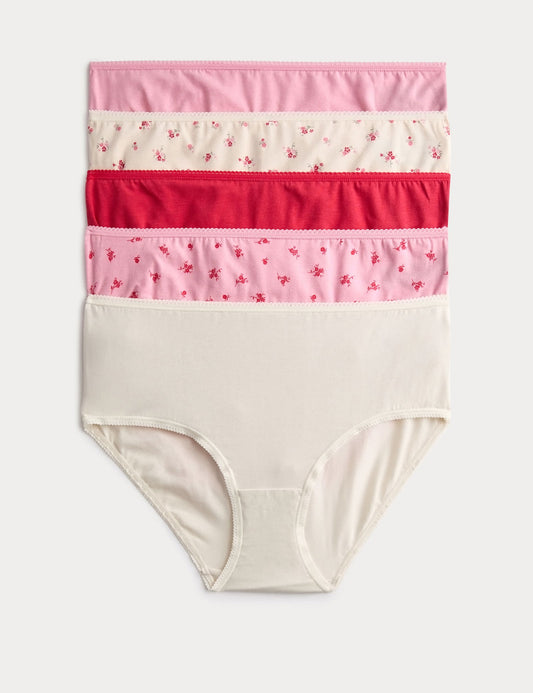 5'li Cotton Lycra Short Külot Seti