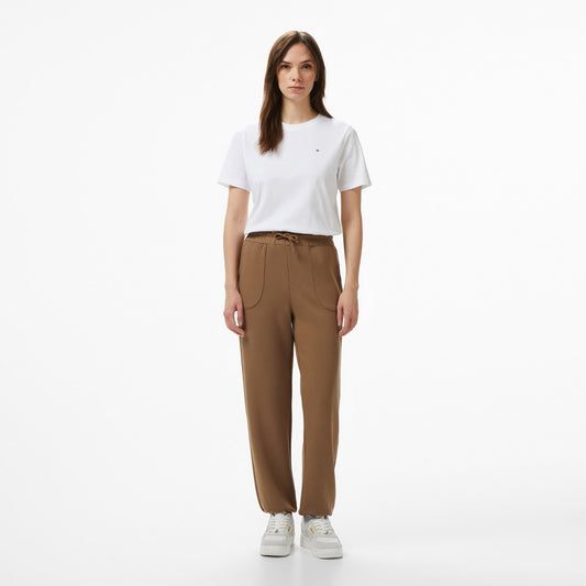 Nautica Kadın Kahverengi Regular Fit Eşofman Altı