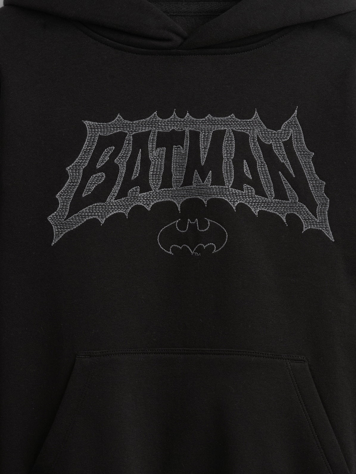 Siyah Vintagesoft Batman Sweatshirt