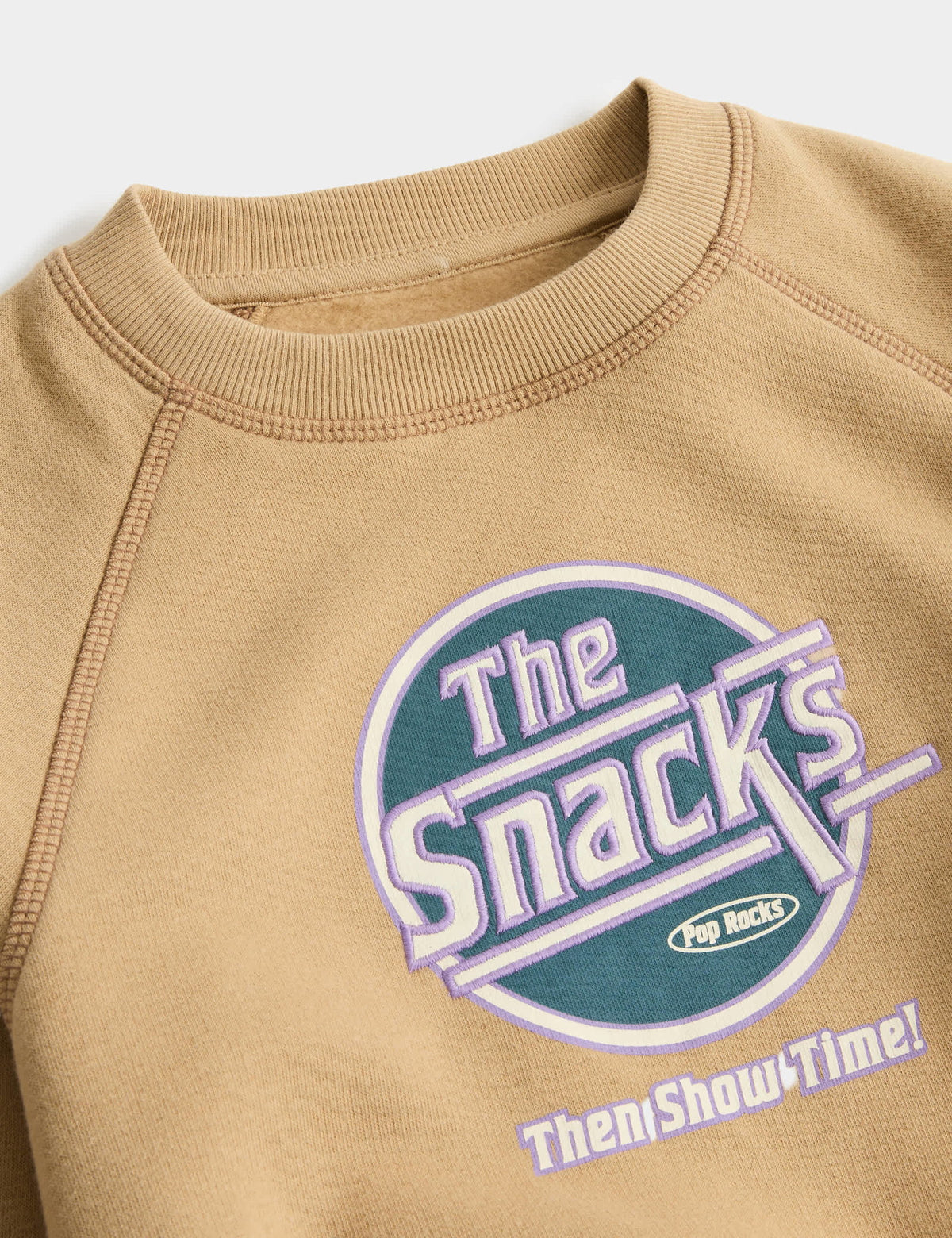 Grafik Baskılı Pamuklu Sweatshirt