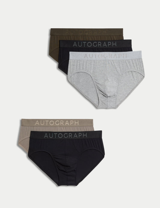 5'li Modal Streç 360 Flex Briefs