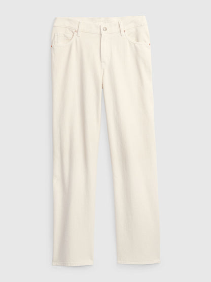 Bej Low Rise Stride Washwell™ Jean Pantolon