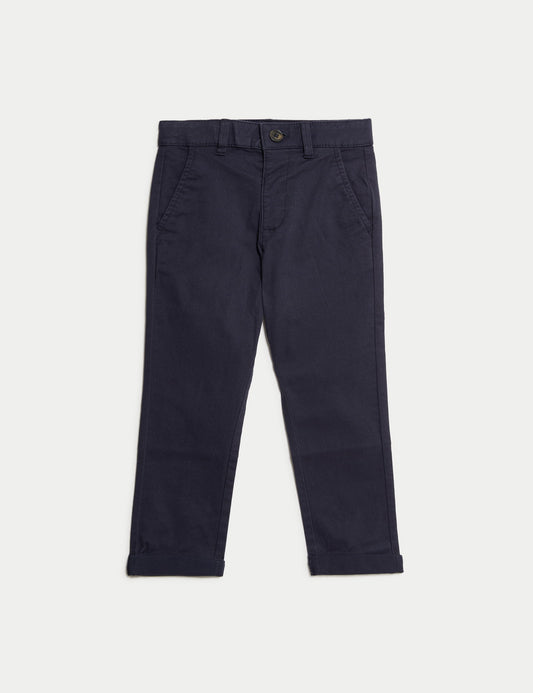 Regular Fit Pamuklu Chino (2-8 Yaş)