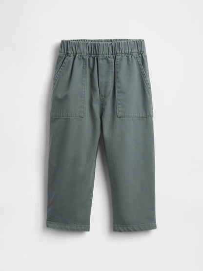 Yeşil Ultrasoft Pull-on Barrel Pantolon