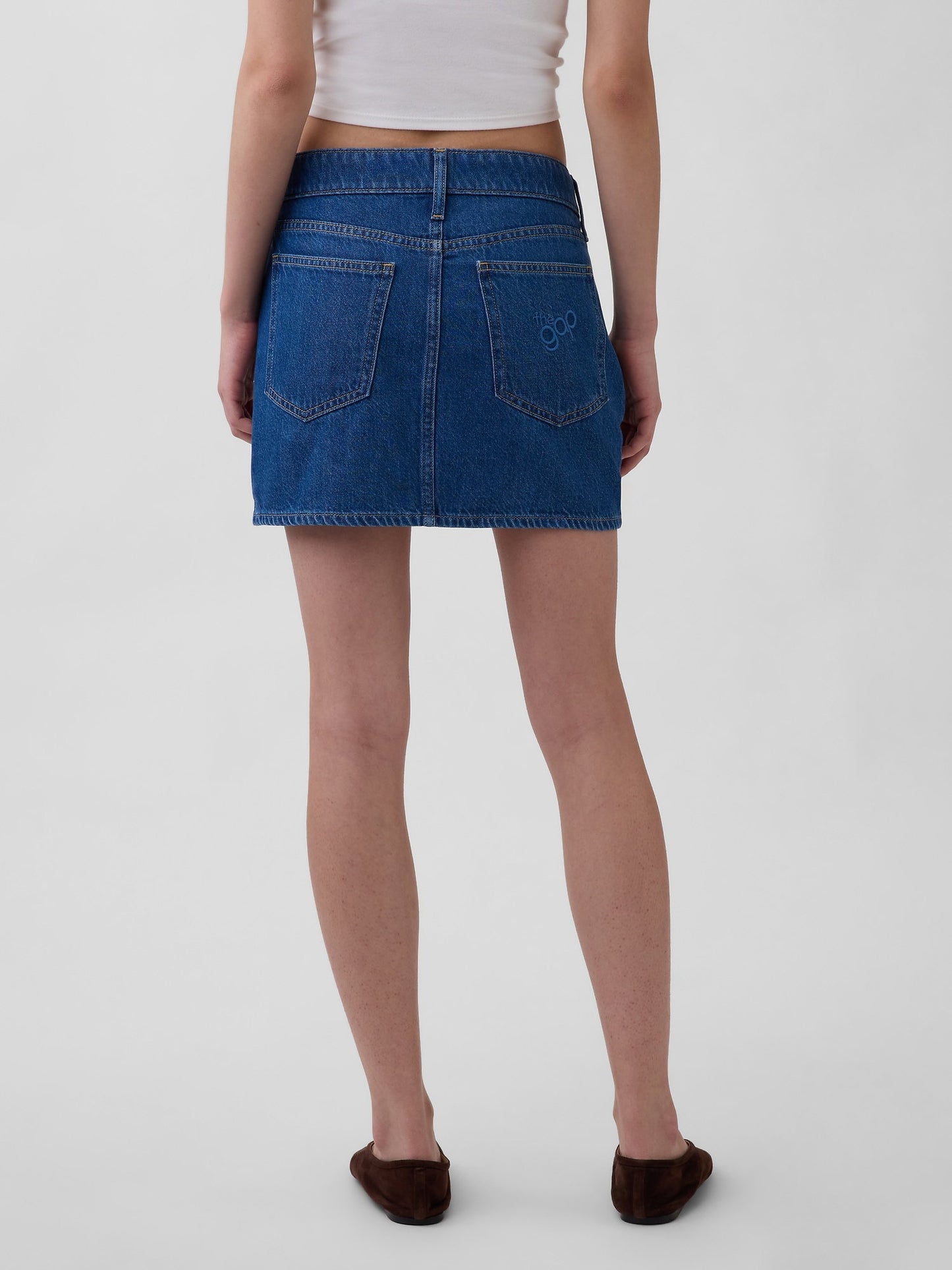 Mavi Ultrasoft Denim Mini Etek