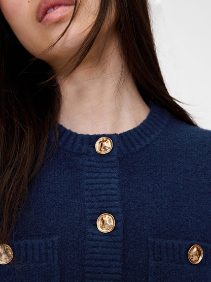 Lacivert Gapstudio Crop Hırka