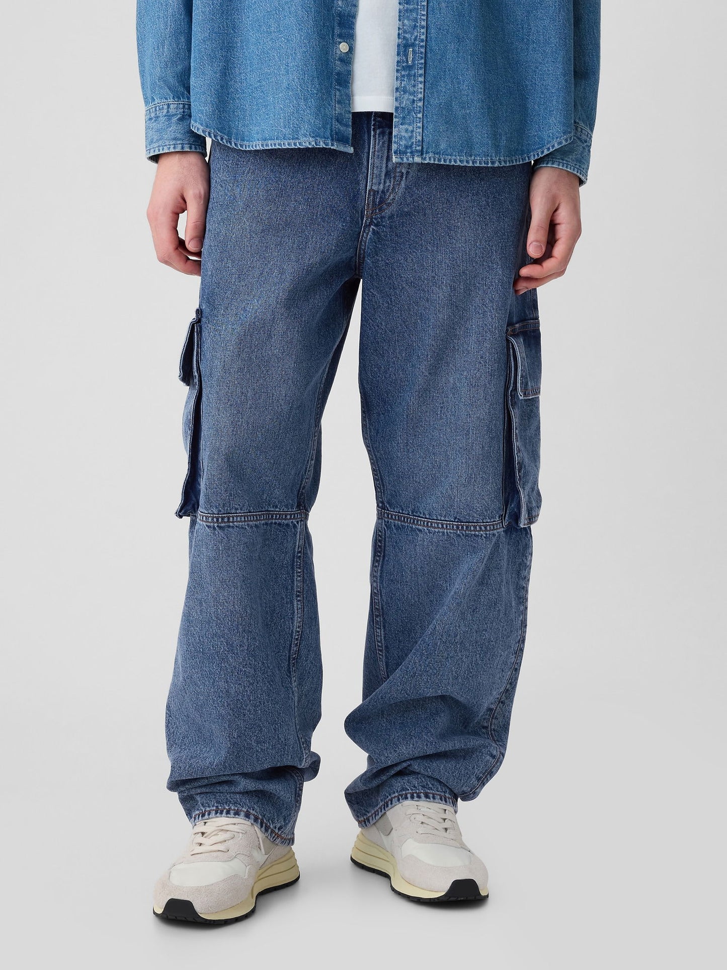Mavi Kargo Baggy Jean Pantolon