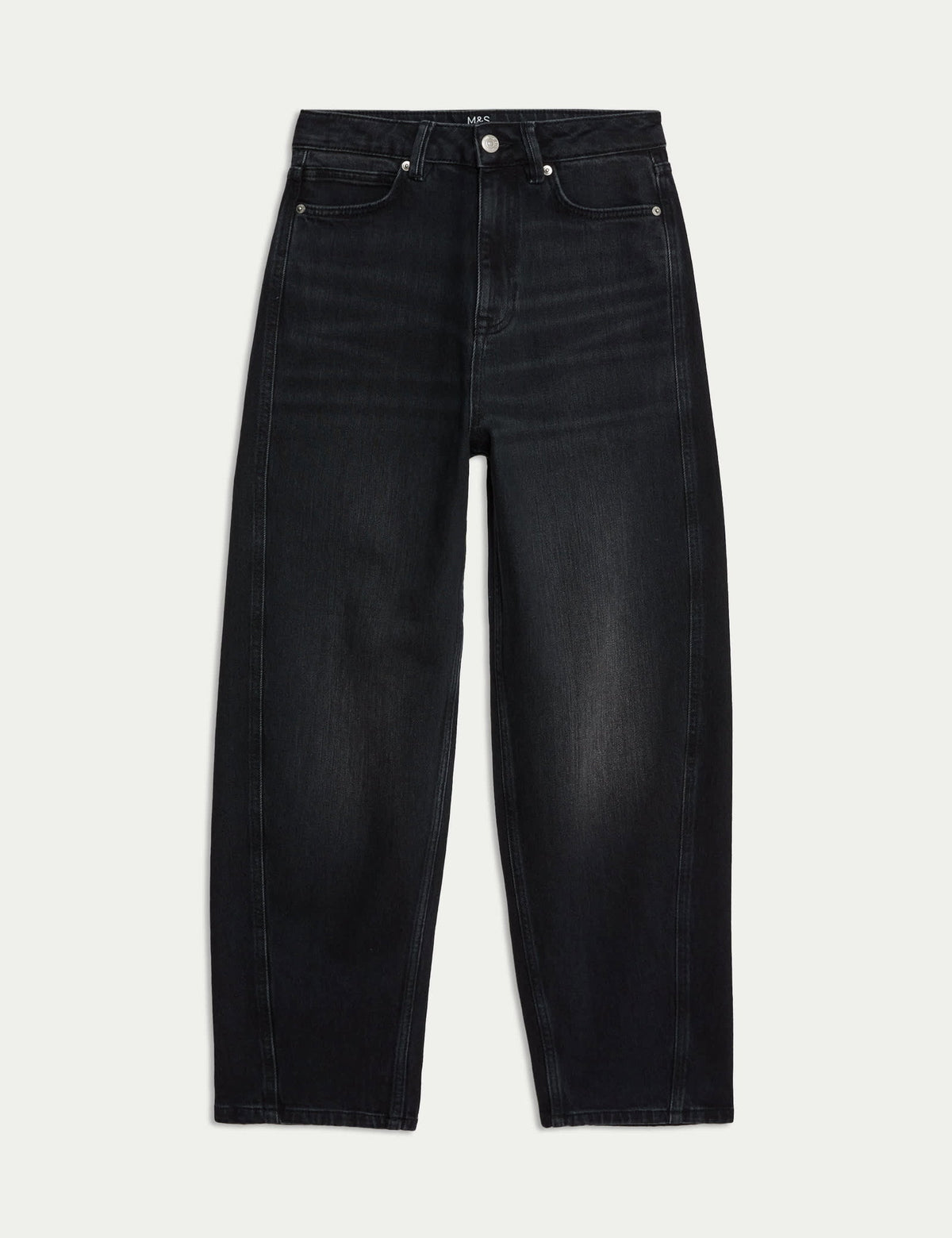 Yüksek Bel Carrot Leg Jean Pantolon