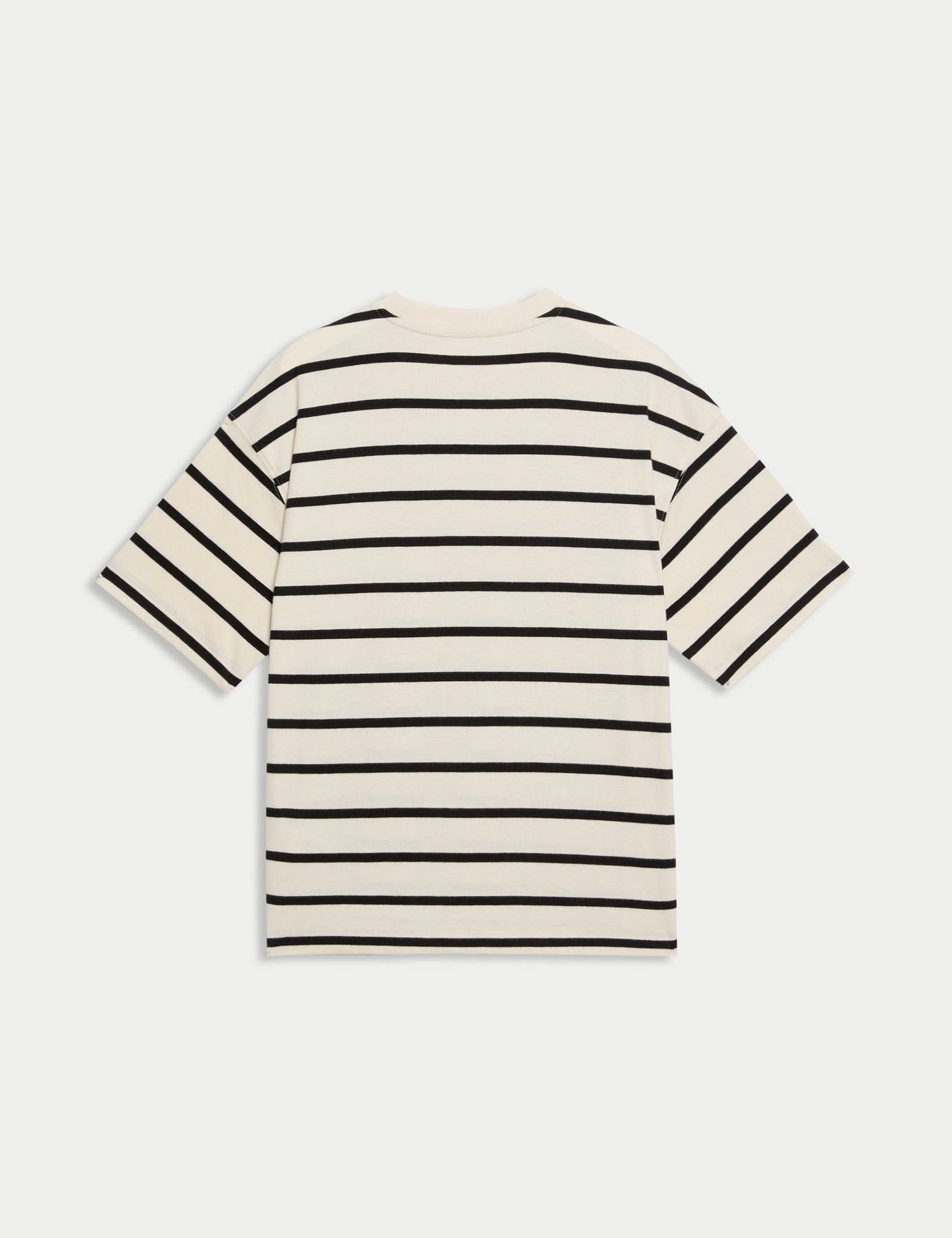 Saf Pamuk Çizgili T-shirt (6-16 Yaş)