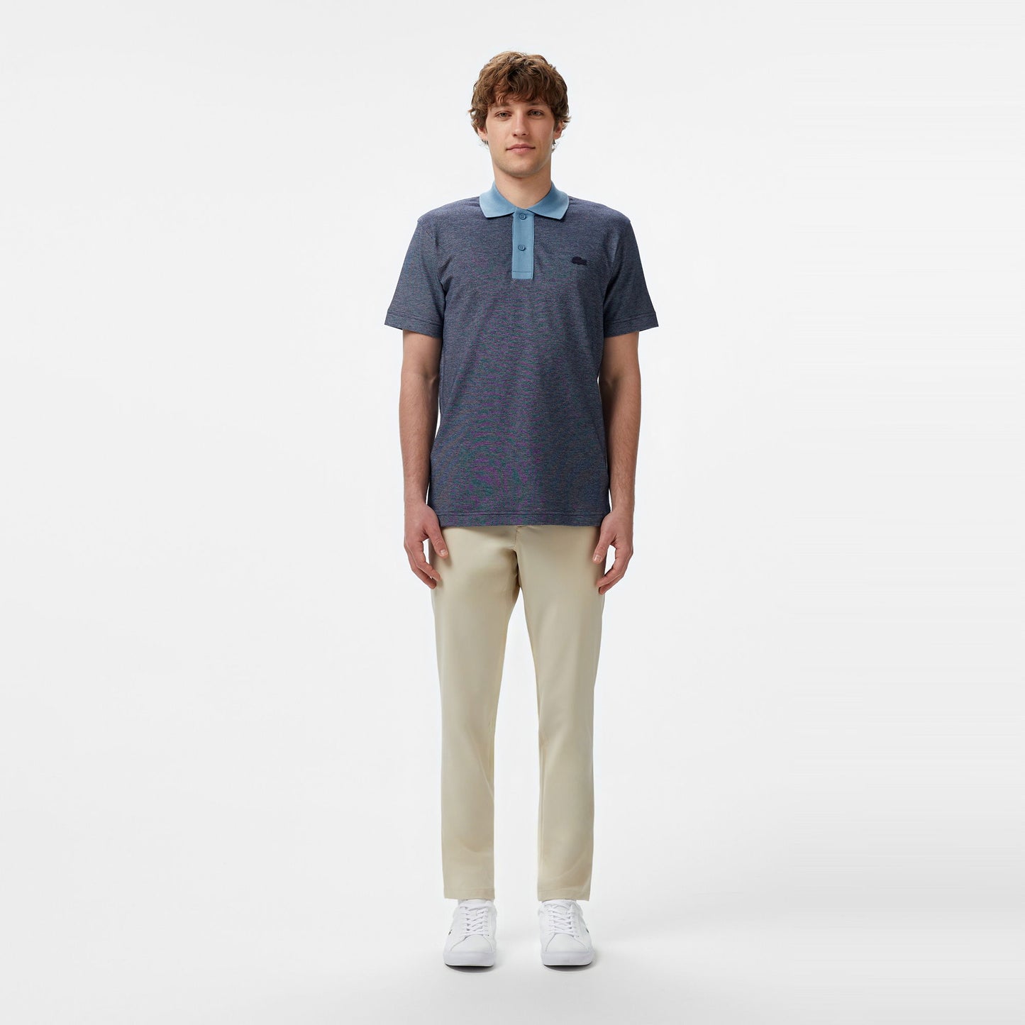Lacoste Erkek Oversize Fit Lacivert Polo