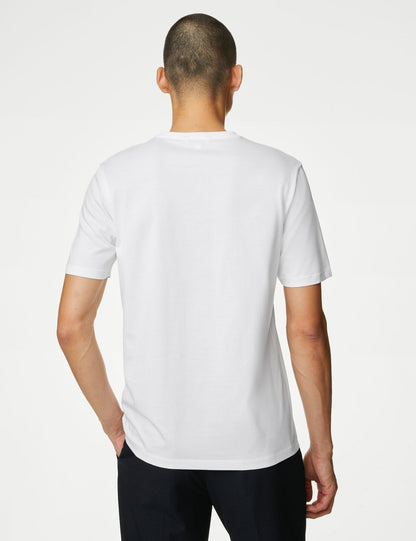 Pure Supima® Slim Fit Premium Pamuklu T-shirt