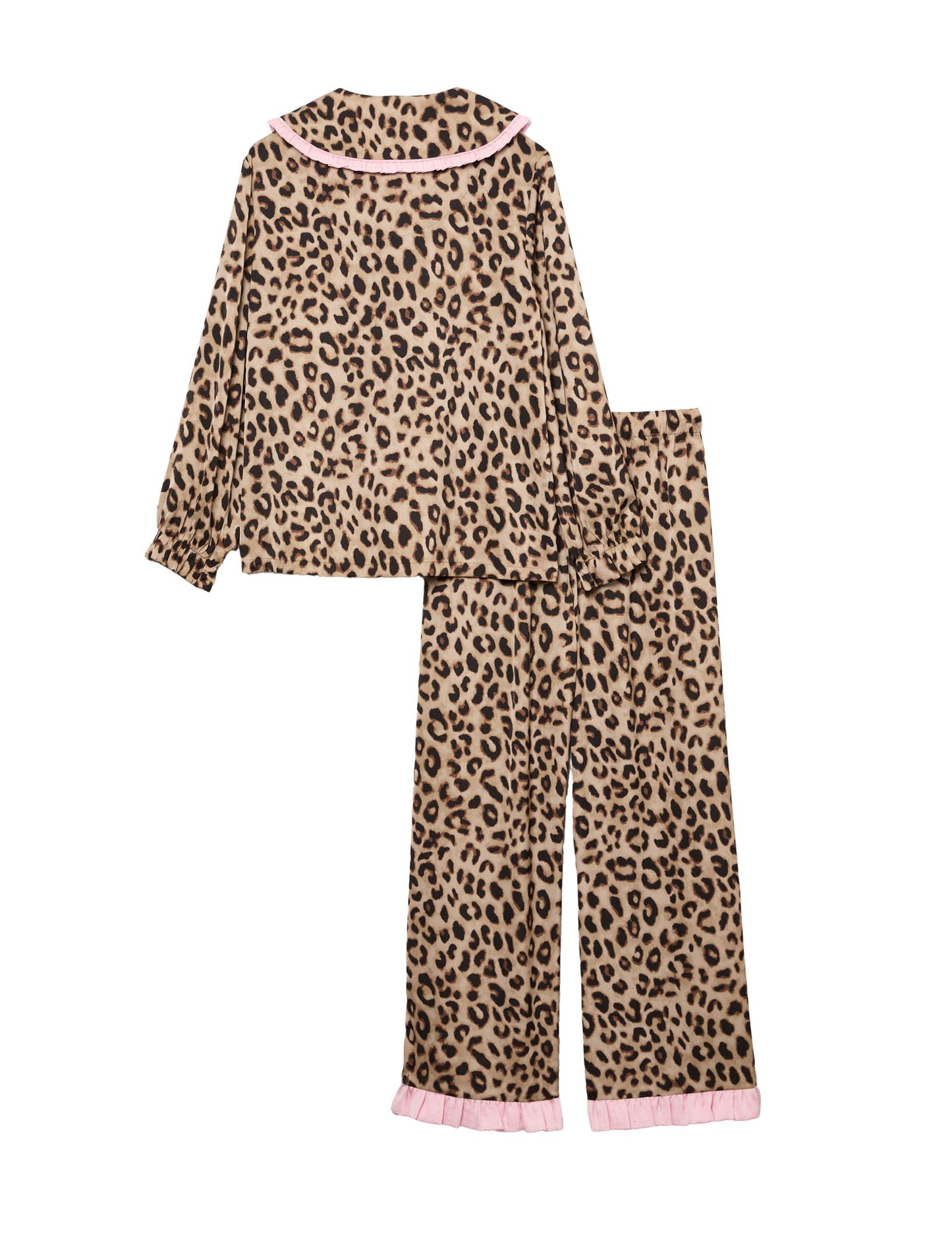 Leopar Desenli Pijama Takımı (3-16 Yaş)