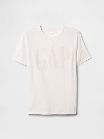 Kırık Beyaz Gap Logo T-shirt