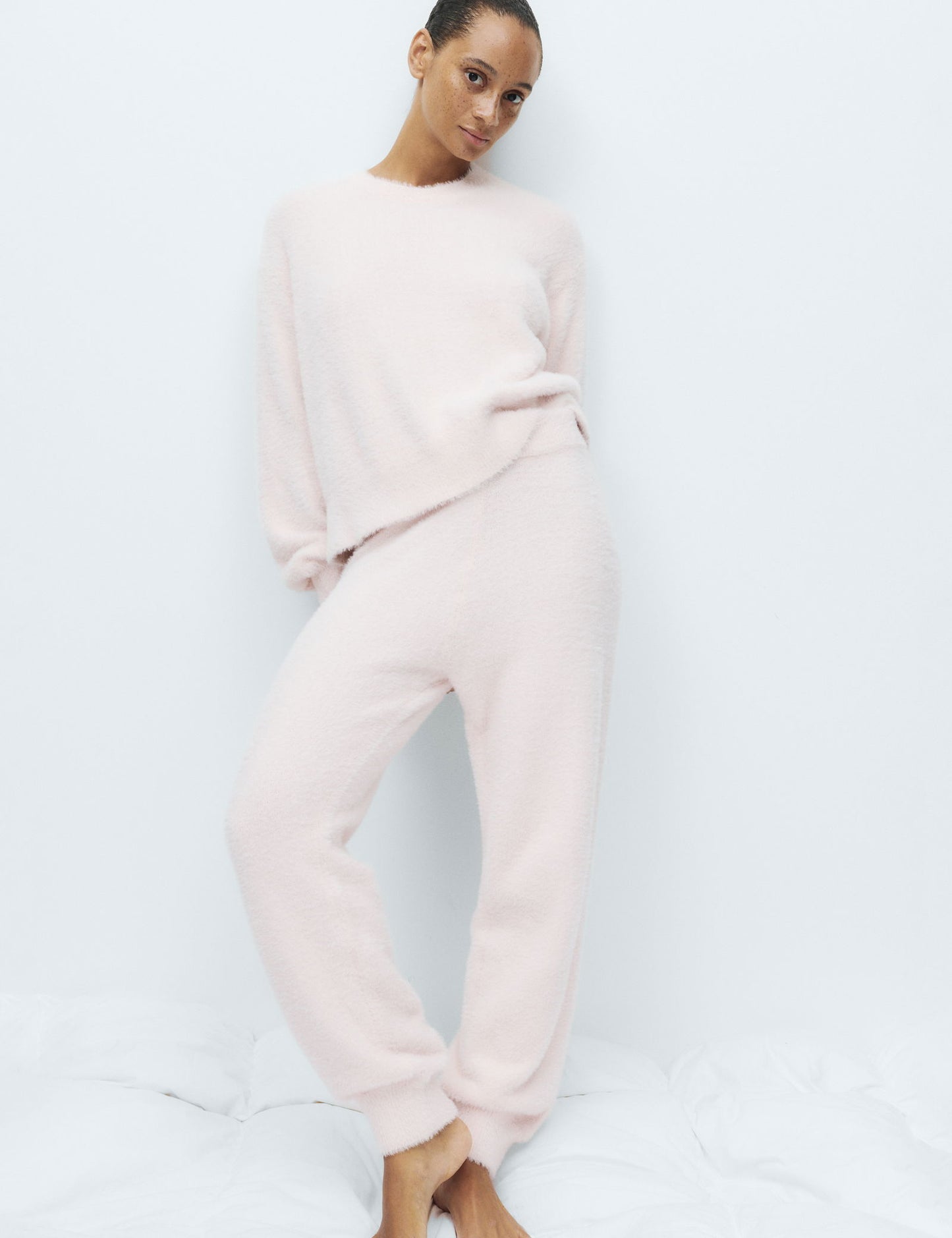 Yumuşak Dokulu Pijama Takımı