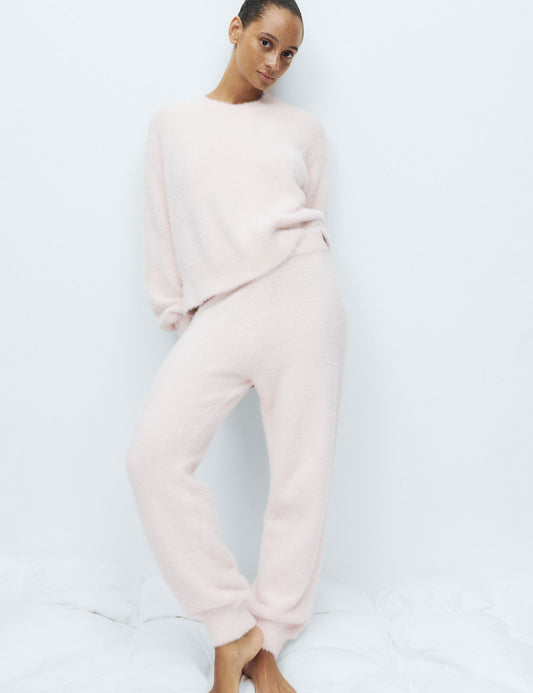 Yumuşak Dokulu Pijama Takımı