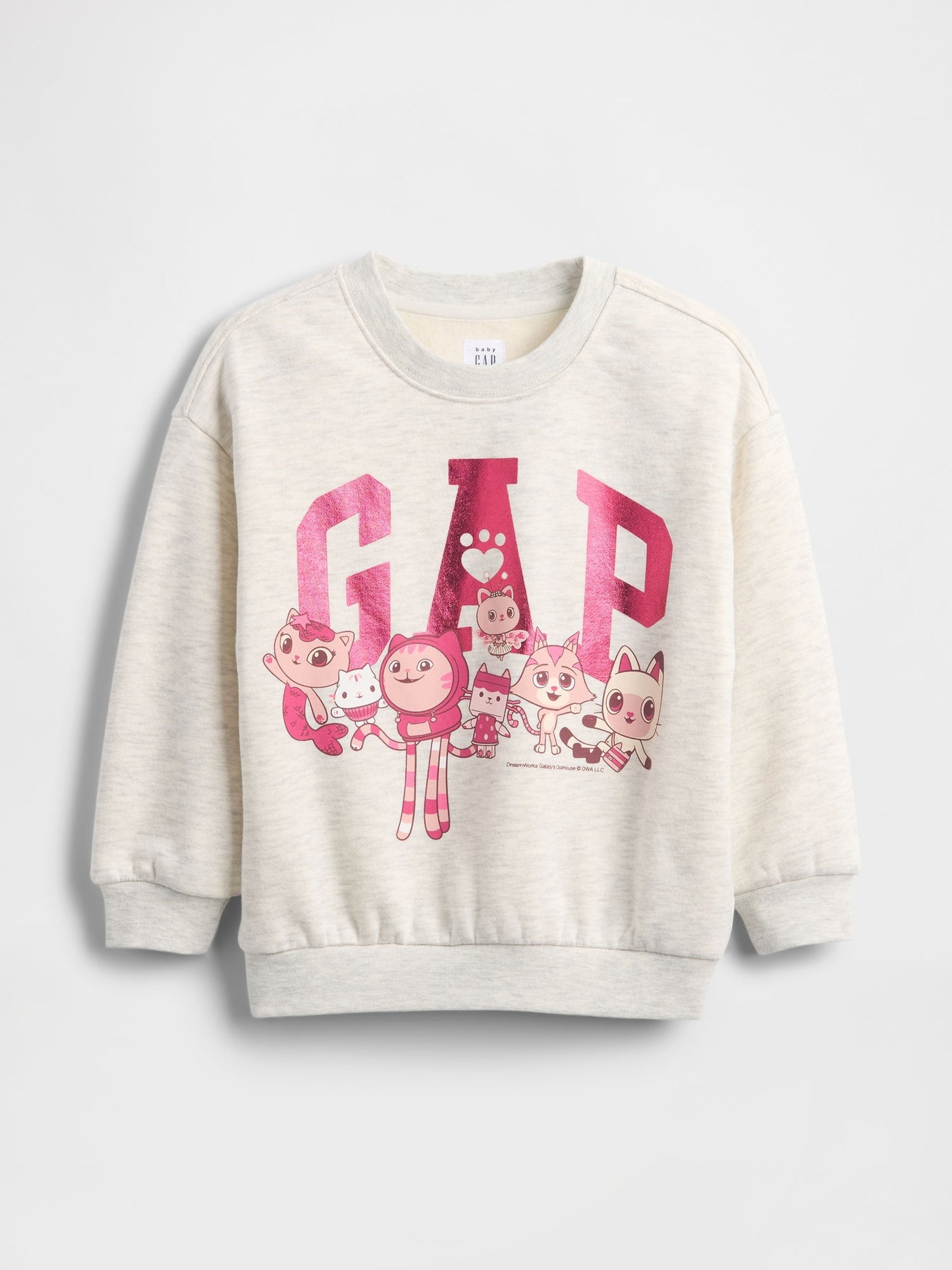 Gri Vintagesoft Gabby Cat Logo Sweatshirt