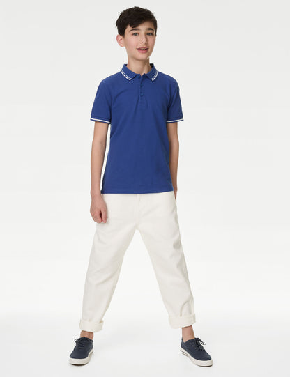 Relaxed Fit Denim Jean Pantolon (6-16 Yaş)