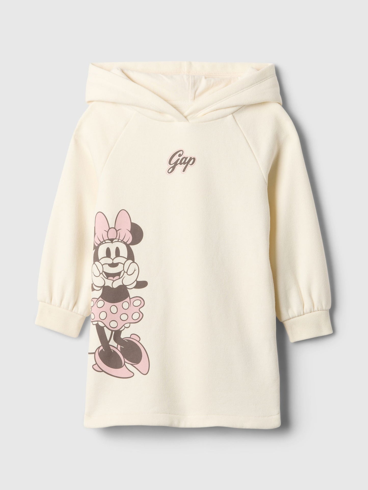 Bej Gap Logo Minnie Mouse Vintage Soft  Sweatshirt Elbise