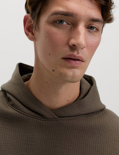 Pamuk Karışımlı Kapüşonlu Sweatshirt