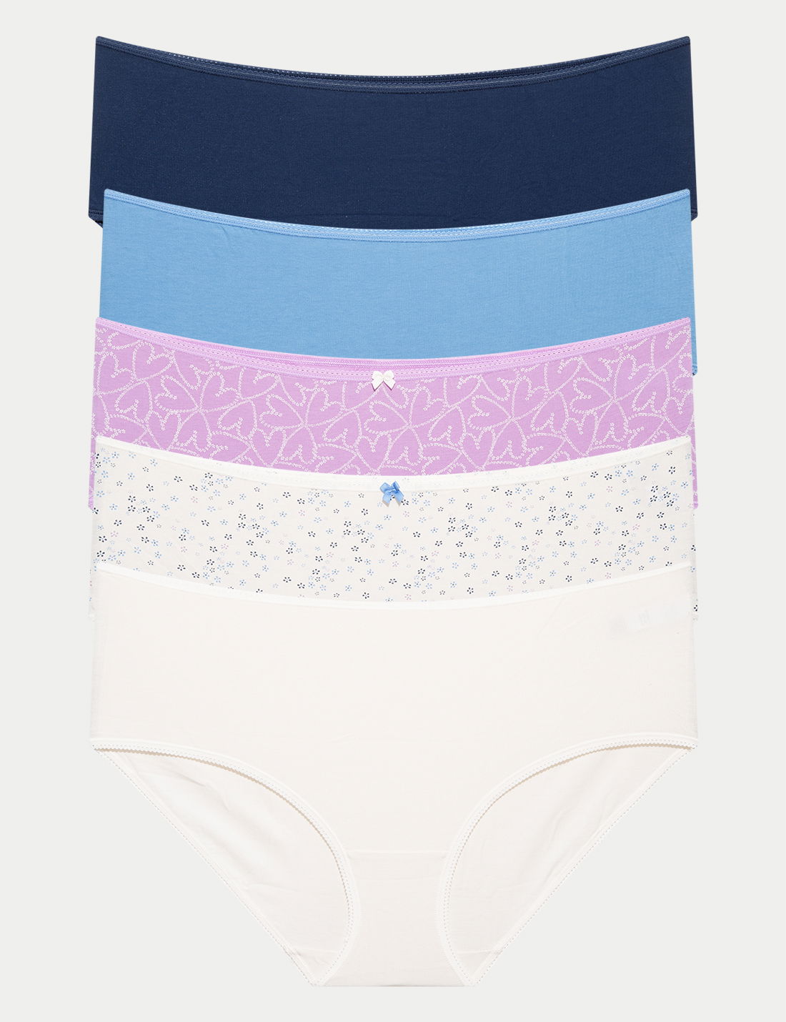 5'li Cotton Lycra Short Külot Seti