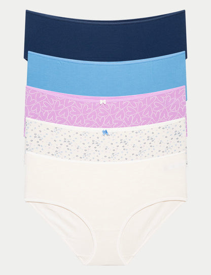 5'li Cotton Lycra Short Külot Seti
