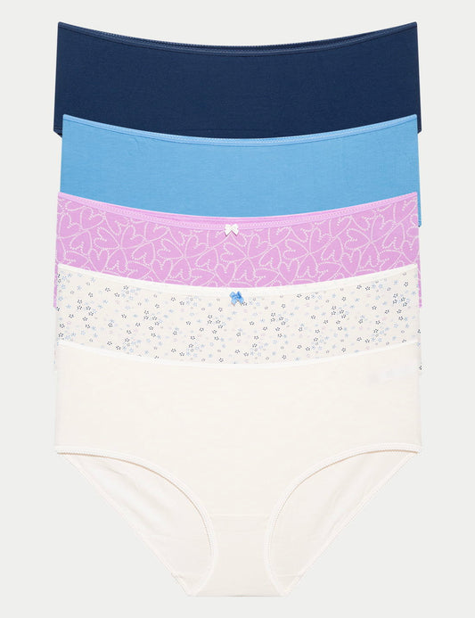 5'li Cotton Lycra Short Külot Seti