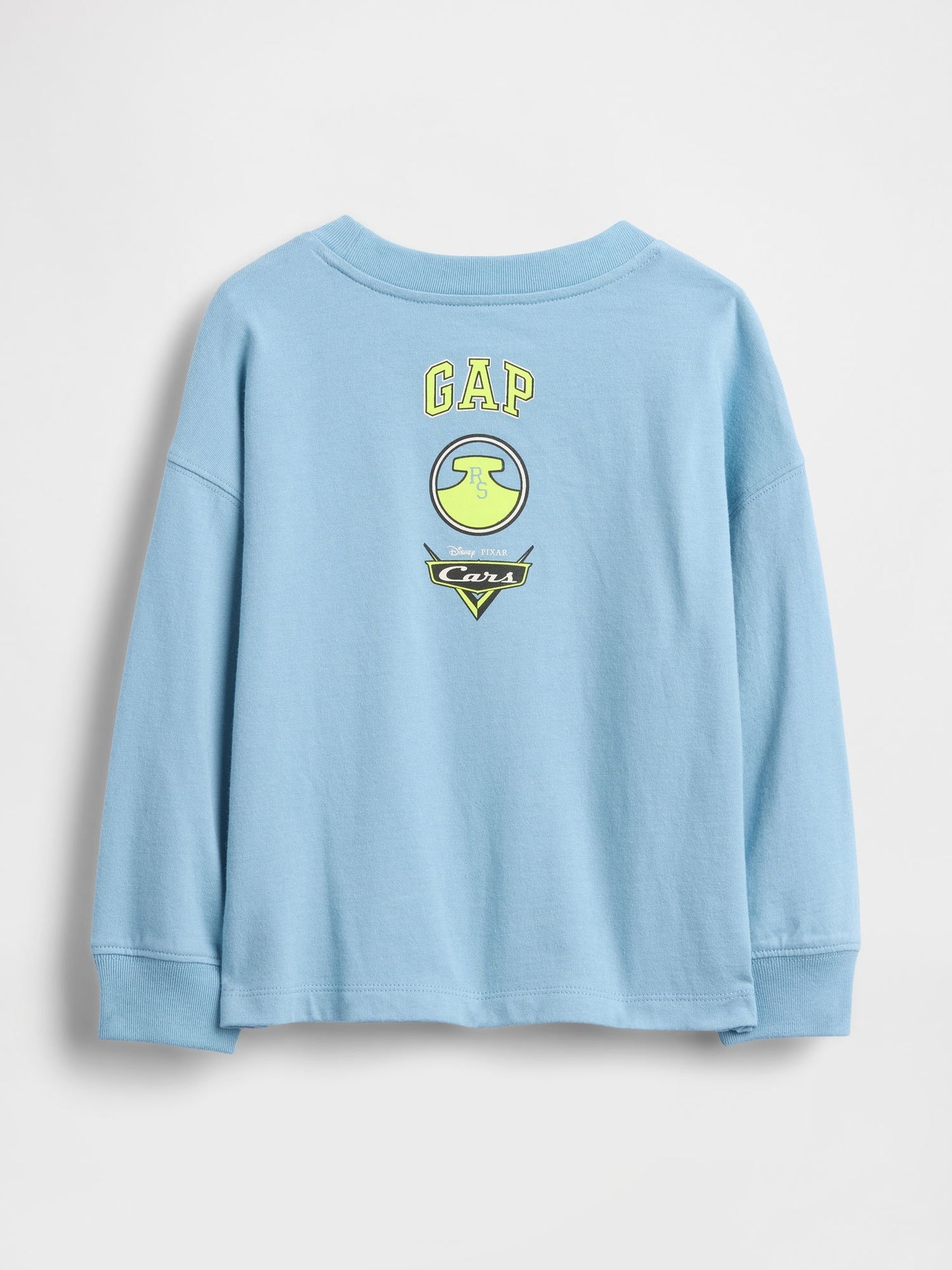 Açık Mavi Gap × Disney Cars Grafik T-shirt