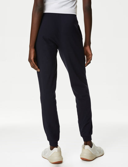 Tapered Fit Yüksek Bel Jogger Eşofman Altı