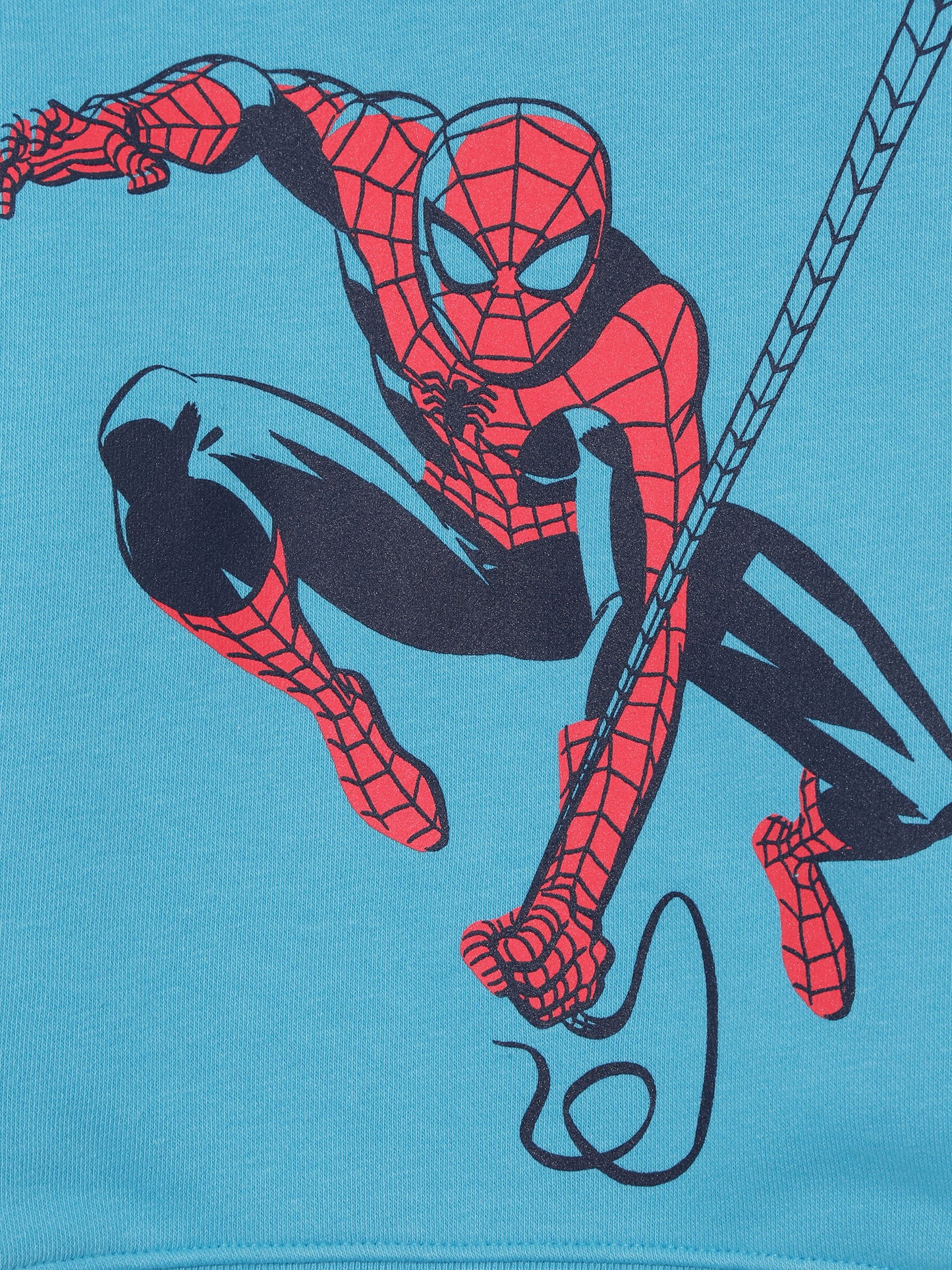 Mavi Marvel:copyright: Baskılı Bisiklet Yaka Sweatshirt