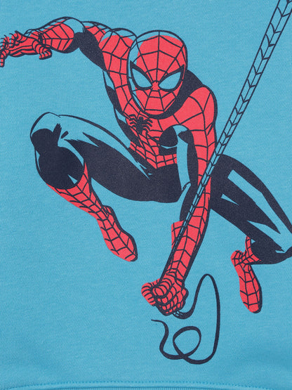 Mavi Marvel:copyright: Baskılı Bisiklet Yaka Sweatshirt