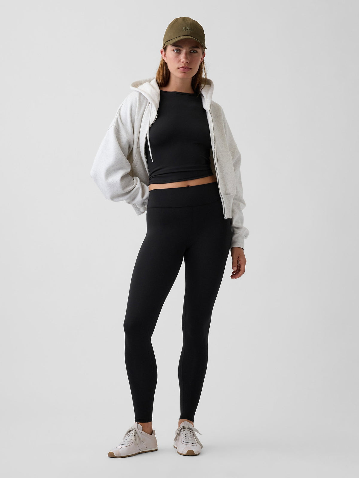 Siyah Gapfit Smooth High Rise Tayt