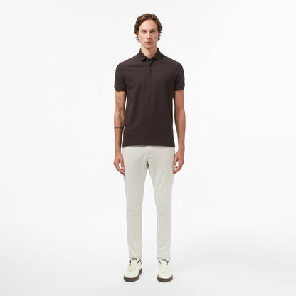 Lacoste Erkek Regular Fit Kahverengi Polo