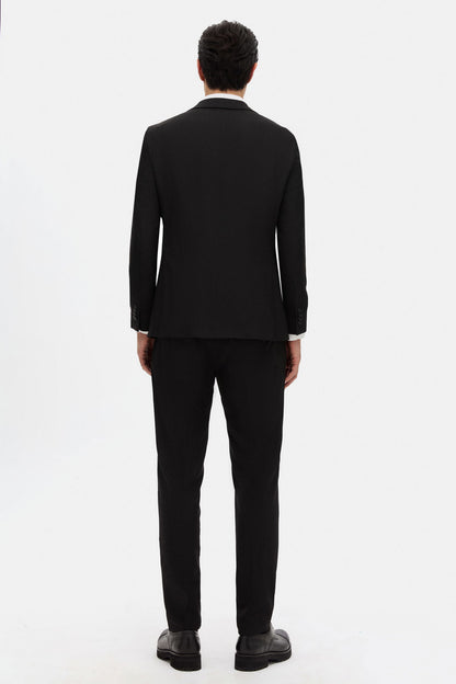 Tween Slim Fit Siyah Takim Elbise