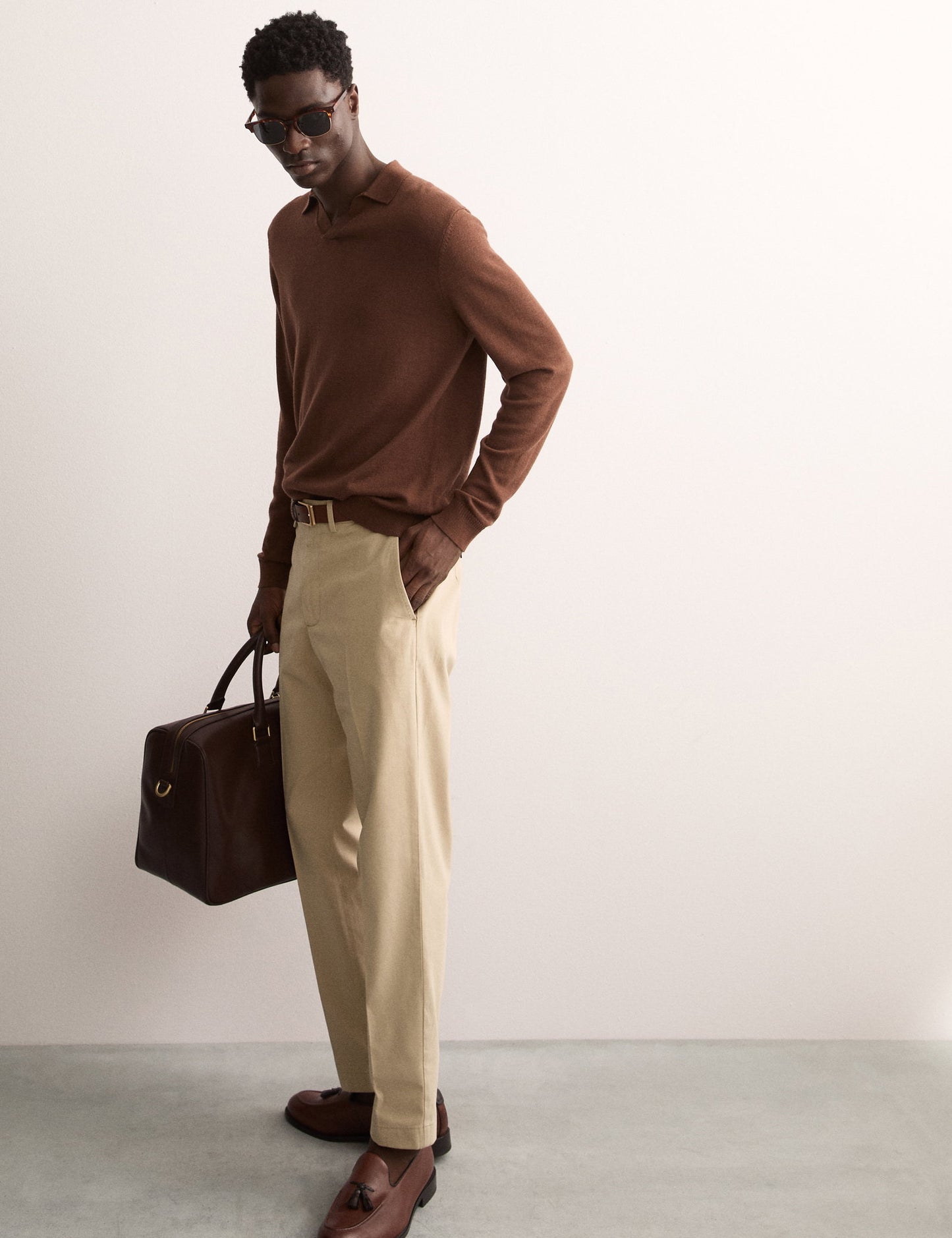 Tailored Fit Chino Pantolon