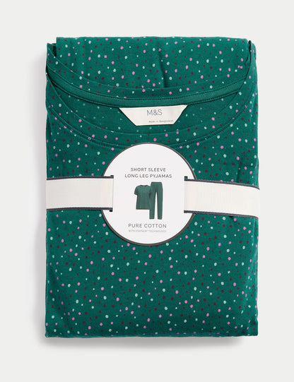 Pamuk Karışımlı Pijama Takımı