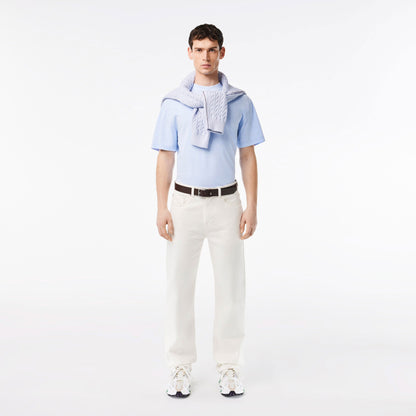 Lacoste Elegance  Erkek Deri Kahverengi Kemer