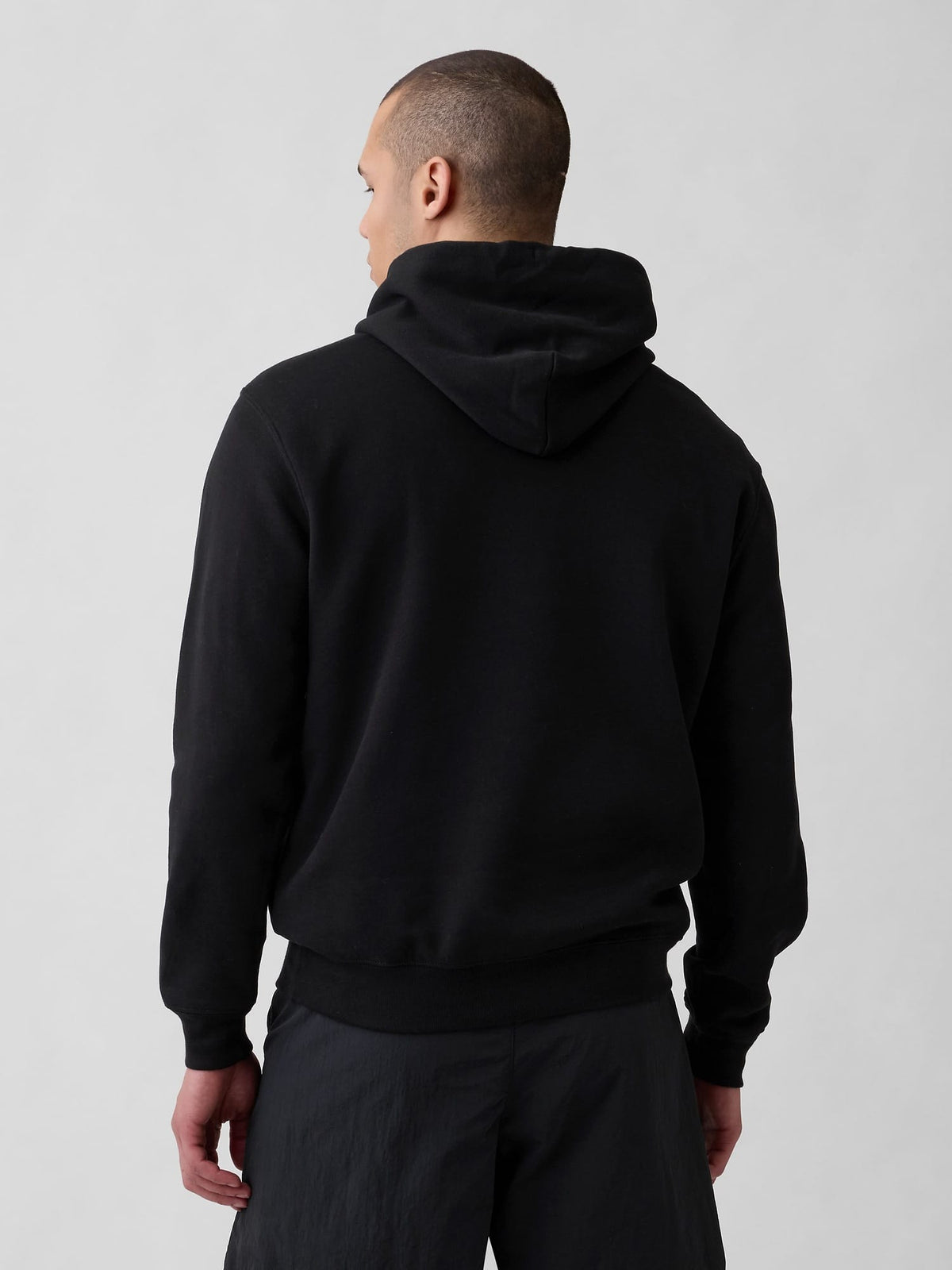 Siyah Vintagesoft Arch Gap Logo Sweatshirt
