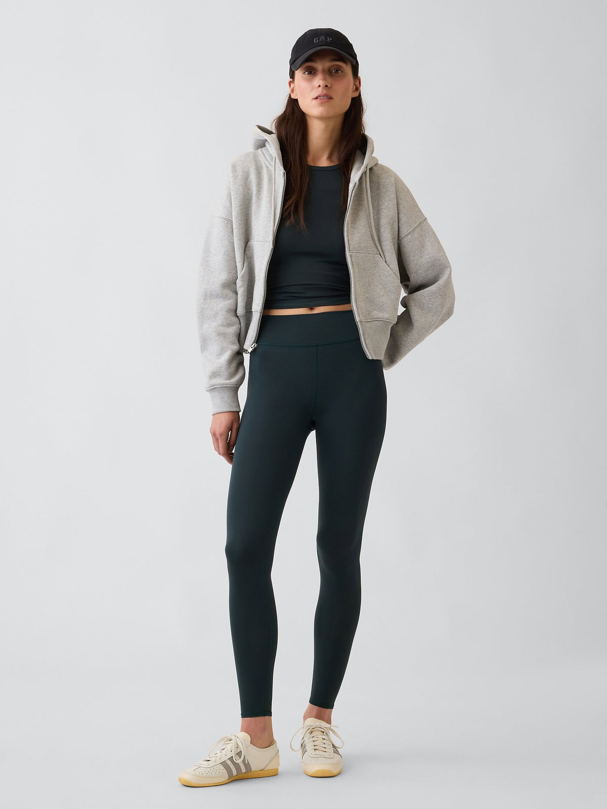 Yeşil Gapfit Smooth High Rise Tayt