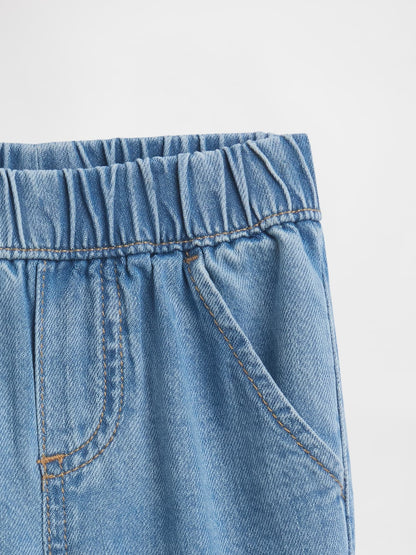 Mavi Babygap Pull-on Yumuşak Denim Pantolon